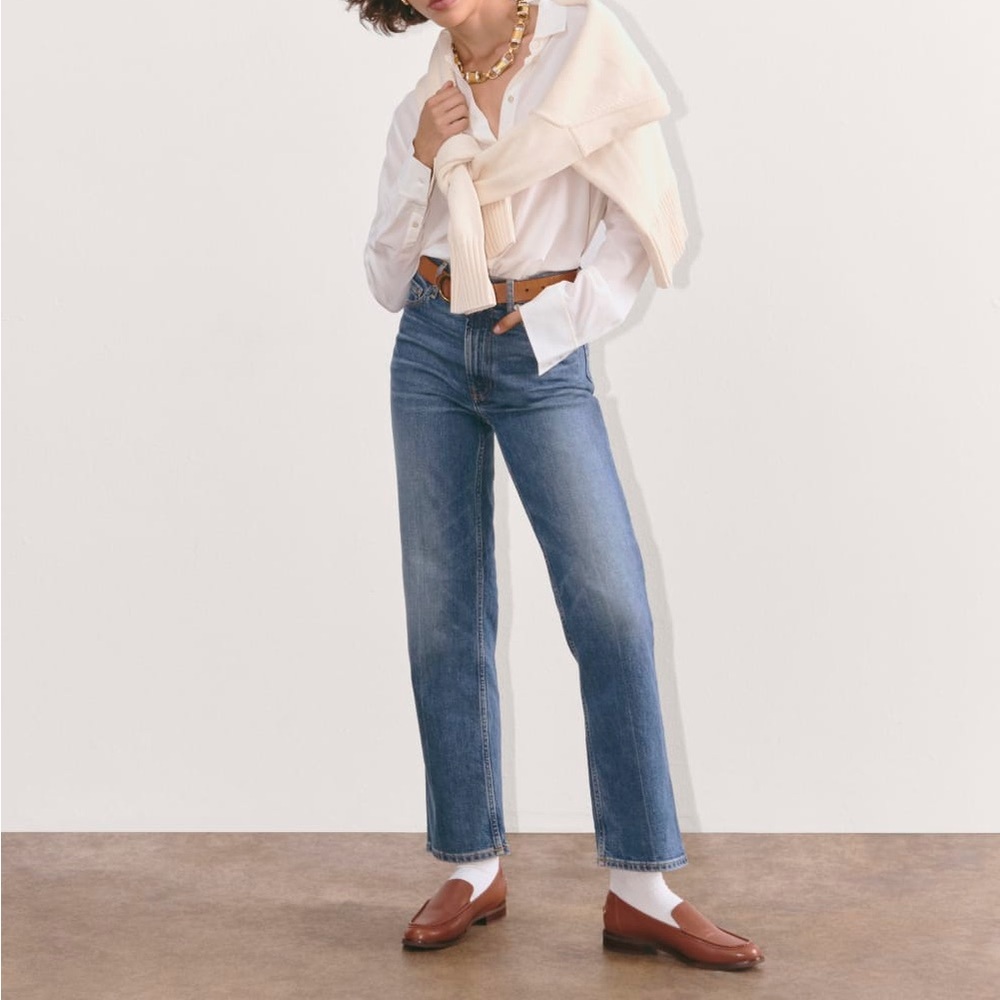 Everlane Cheeky Straight Leg Jeans